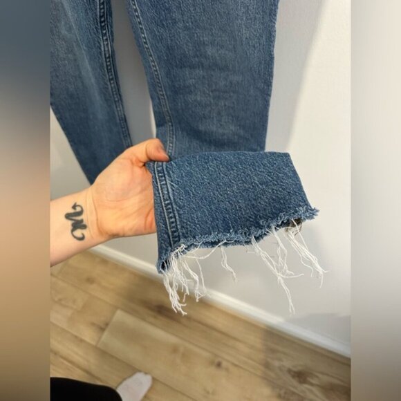 EUC- REFORMATION HIGH RISE STRAIGHT LEG JEANS - Picture 4 of 7